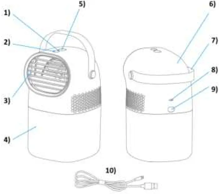 Steba AW 6M Mini Air Washer 01