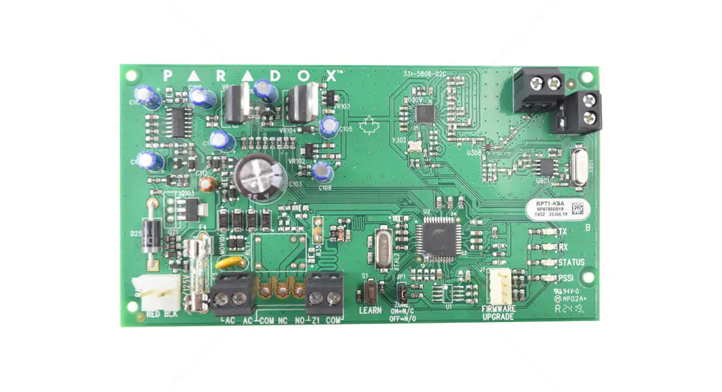 Paradox Rpt1+ Wireless Repeater Module Instruction Manual Paradox Rpt1+ Wireless Repeater Module Instruction Manual
