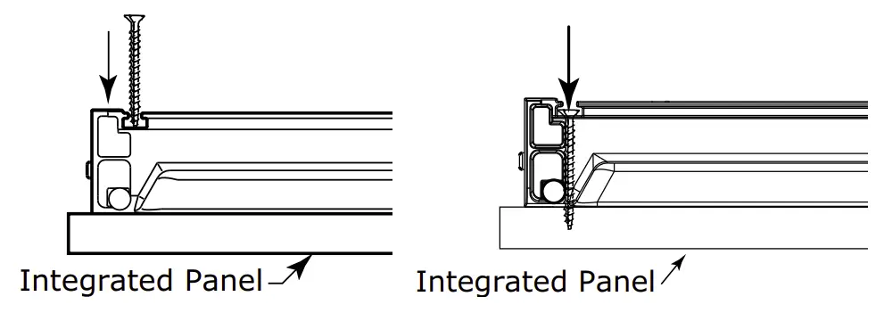 Integrated Panel Installation