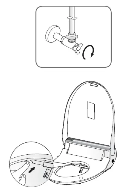 bioBidet BB1700 Bio Bidet Toilet Seat fig 1