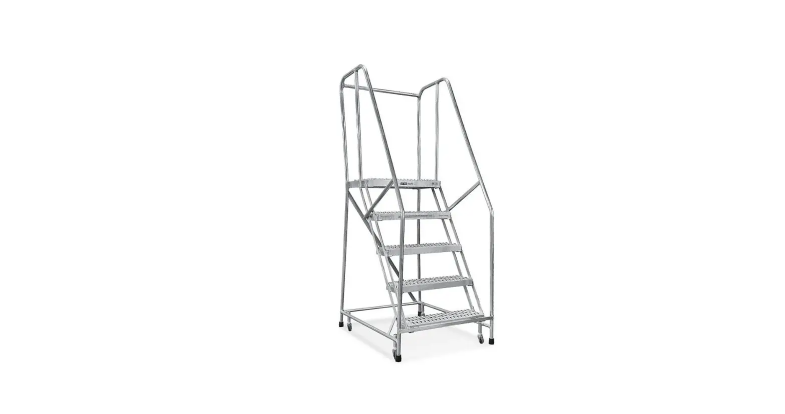 Uline H-1083u-10 5-7 Step Rolling Safety Ladders User Guide