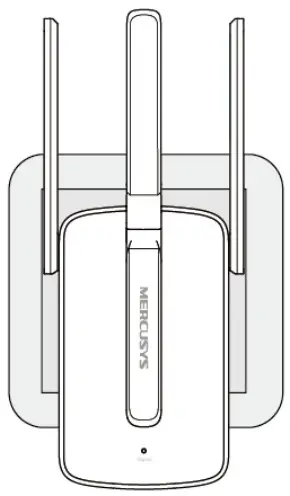 MERCURY MW300RE 300Mbps Wi Fi Range Extender - Figure 2