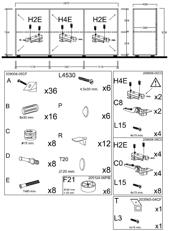 OTTO LC Sideboard VITTORIA-2