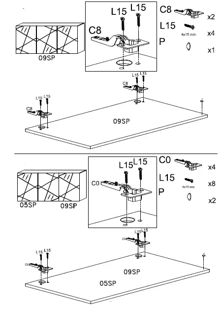 OTTO LC Sideboard VITTORIA-8