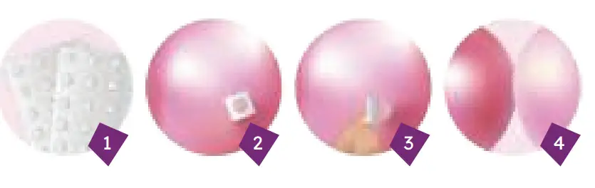 partizzle 50x Colored Paper Confetti amp  Latex Helium Balloons - Fig 2