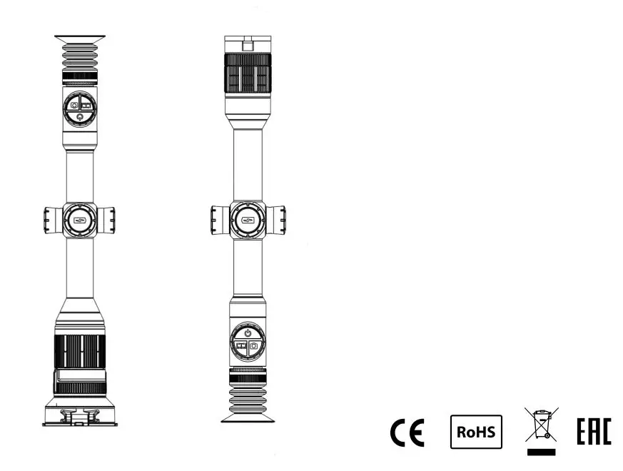 ThermTec ARES SERIES Ares 335 Thermal Sight User Manual - Main Product