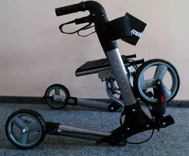 MEYRA VCBK222B Mobilus Lite 4 Wheel Aluminium Rollator - Description of product 4