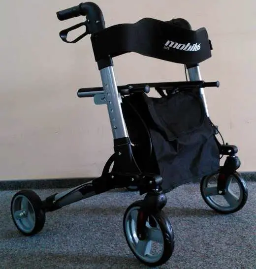 MEYRA VCBK222B Mobilus Lite 4 Wheel Aluminium Rollator - Description of product 6