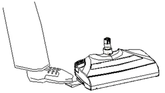 kogan KAMOPSTW03J 3-in-1 Steam Mop and Sweeper -microfibre cleaning pad