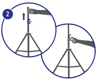 BAUHN APGS-1222 Portable Green Screen - Fig1