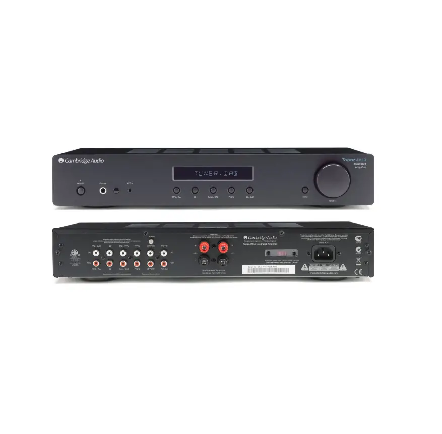 Cambridge Audio Topaz Am10 Level Integrated Amplifier User Manaul