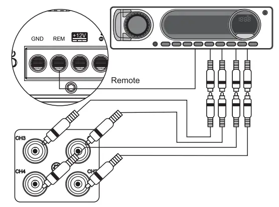 SounDigital EVOX2 2OHM - AUDIO INPUTS
