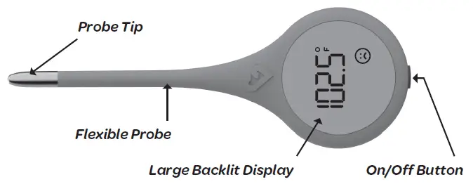 Kinsa L-00001 Quickcare Thermometer Instruction Manual Kinsa L-00001 Quickcare Thermometer Instruction Manual