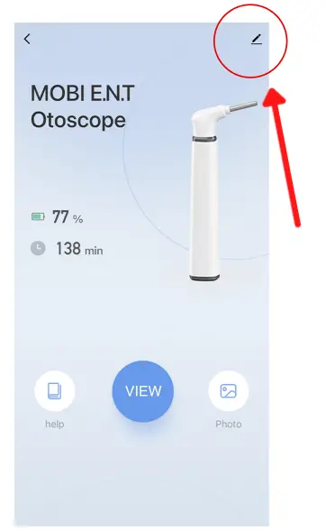 MOBI Ear Nose and Throat WiFi Otoscope HD Camera - Fig 13