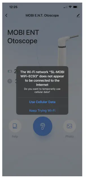 MOBI Ear Nose and Throat WiFi Otoscope HD Camera - Fig 18