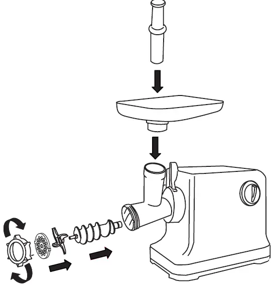 WESTON 12 Electric Meat Grinder and Sausage Stuffer 04