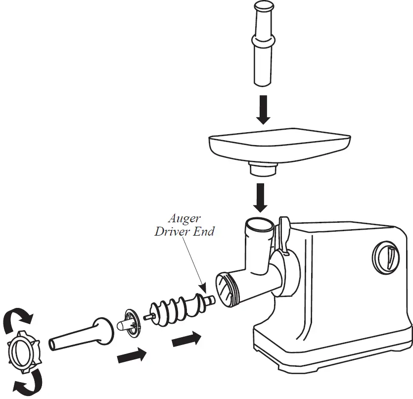 WESTON 12 Electric Meat Grinder and Sausage Stuffer 08