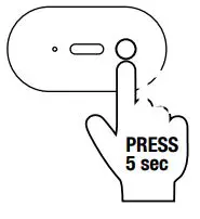 FRESH N REBEL 3EP700DP Twins2 true Wireless Bluetooth Earphones User Guide - FIRST TIME PAIRING