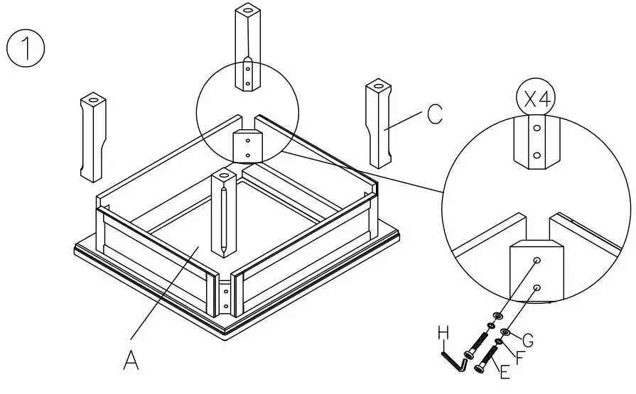 ASHLEY T6970 Porter Coffee Table With Lift Top Instruction Manual - How to use