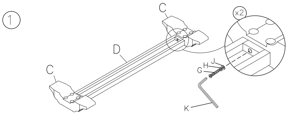 ASHLEY D813-00 Wyndahl Dining Bench - fig 2