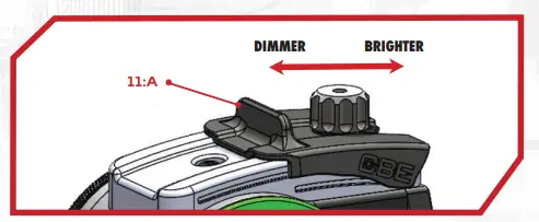 CBE-Trek-Pro-Sight-Adjustable-Light-Weight-Carbon-Bar-Mounting-system-fig-11