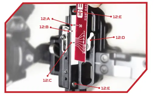 CBE-Trek-Pro-Sight-Adjustable-Light-Weight-Carbon-Bar-Mounting-system-fig-12