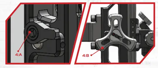 CBE-Trek-Pro-Sight-Adjustable-Light-Weight-Carbon-Bar-Mounting-system-fig-4