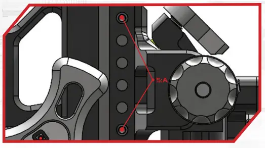 CBE-Trek-Pro-Sight-Adjustable-Light-Weight-Carbon-Bar-Mounting-system-fig-5