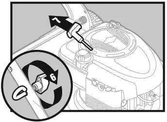 POULAN PRO 625EXi Series 21 Inch Push Walk Behind Mower - SETUP 3