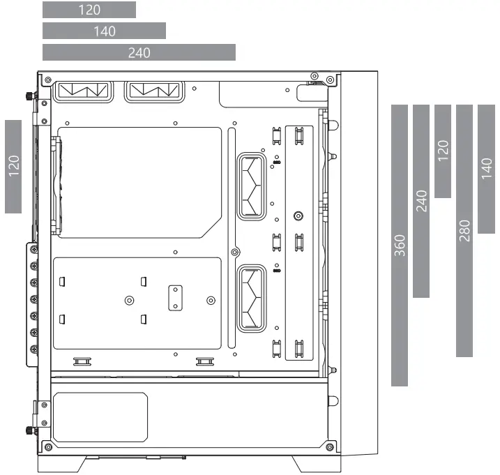 Fan S Radiator Support