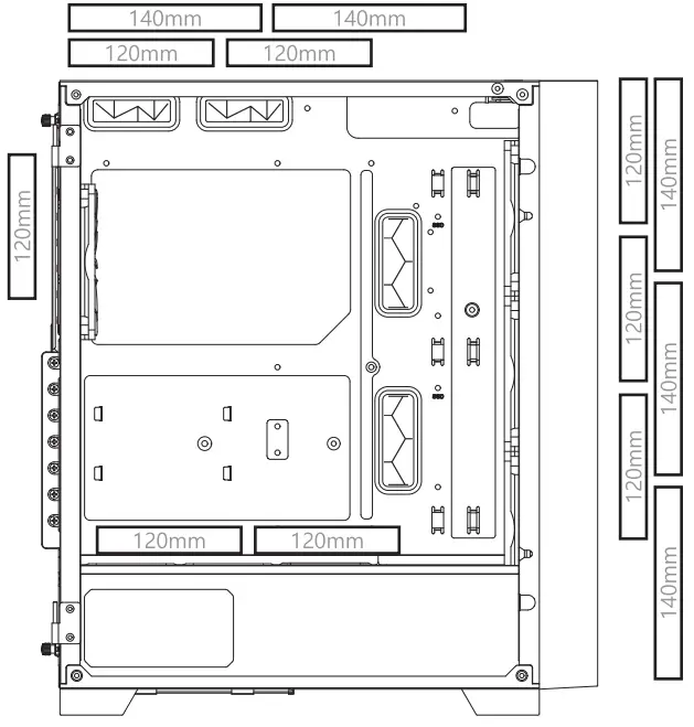 Fan S Radiator Support