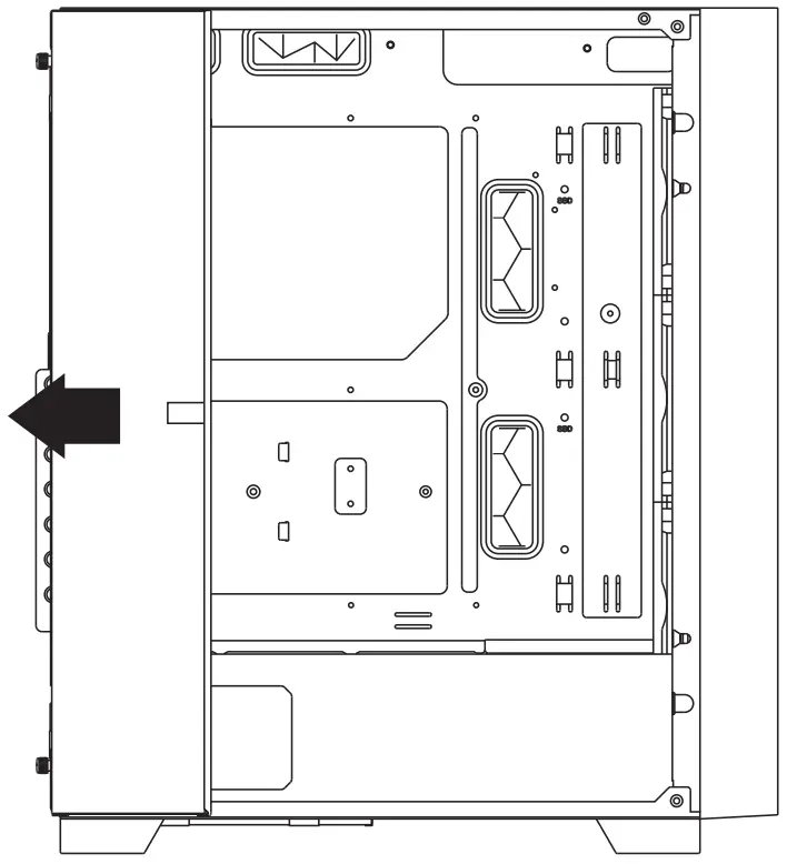 REMOVING OF THE SIDE WINDOW