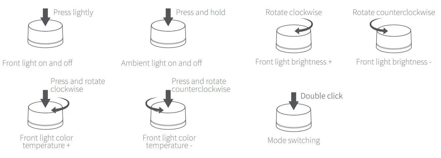 YEELIGHT YLTD003 Display Hanging Lamp - Light control