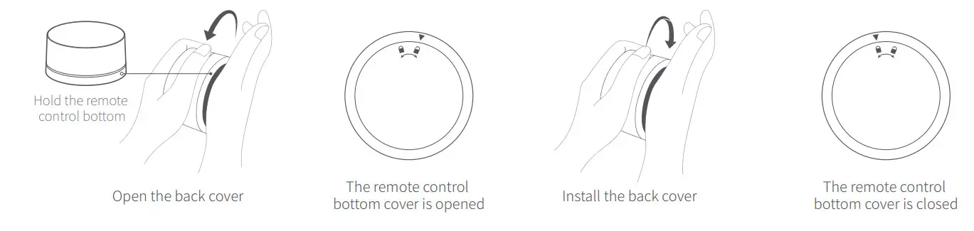 YEELIGHT YLTD003 Display Hanging Lamp - control battery