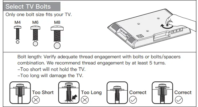 PERLESMITH-PSMFK1-Full-Motion-TV-Mount-Instruction-FIG-10