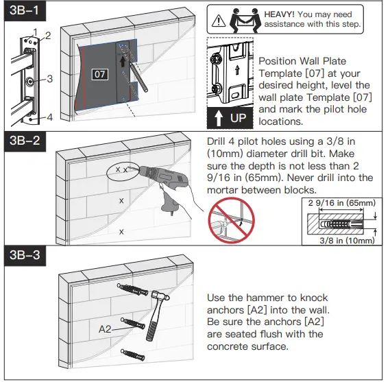 PERLESMITH-PSMFK1-Full-Motion-TV-Mount-Instruction-FIG-18