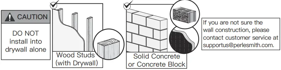 PERLESMITH-PSMFK1-Full-Motion-TV-Mount-Instruction-FIG-2