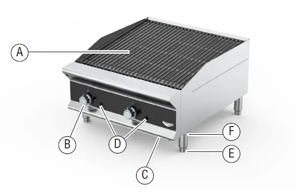 VOLLRATH Medium-Duty and Heavy-Duty Gas Charbroilers (2)