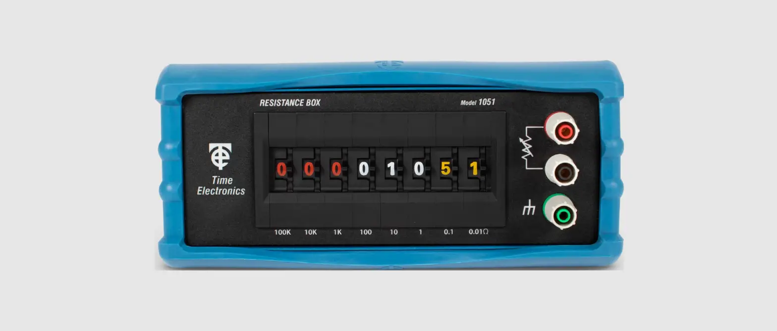 Time Electronics 1051 Resistance Decade Box Instruction Manual Time Electronics 1051 Resistance Decade Box Instruction Manual