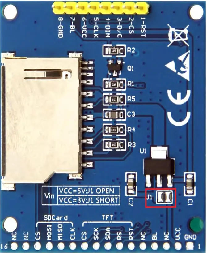 Surenoo SSP0180B-128160 Series SPI TFT LCD Module 1