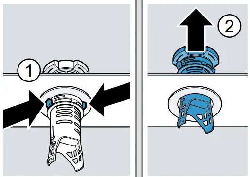 BOSCH SMS4HMW00G Dishwasher - Cleaning filters 2