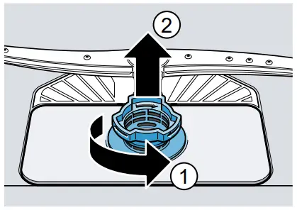 BOSCH SMS4HMW00G Dishwasher - Cleaning filters