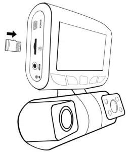 Insert the Memory Card