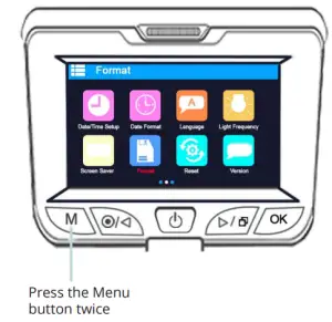 Format the Memory Card
