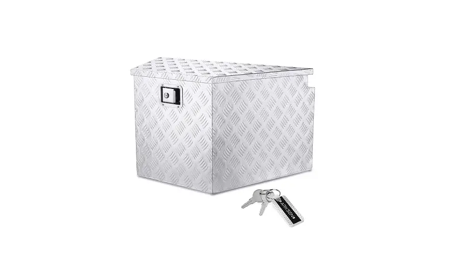 Arksen 002-au-20471 Aluminum Trailer Tongue Tool Box Owner's Manual