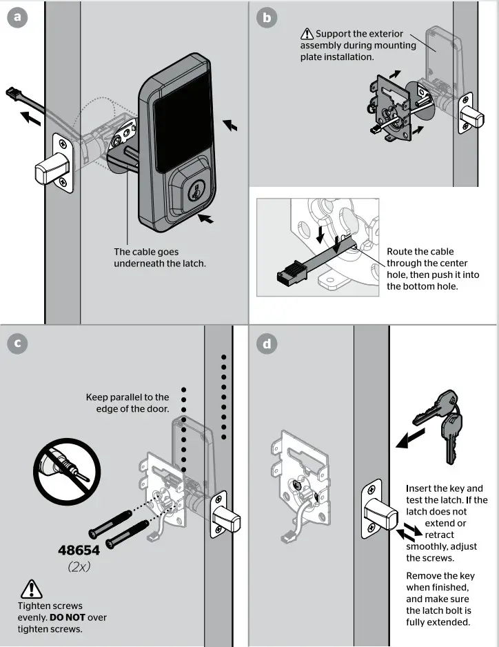Kwikset 67609-002 Halo Wi-Fi Touchscreen Smart Lock -KEYPADD