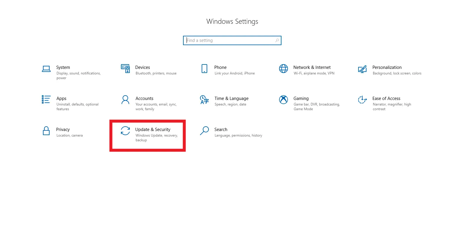 Ensure that you have the latest version of Windows