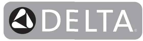 DELTA 21715LF Two Handle Washerless Kitchen Faucet - logo