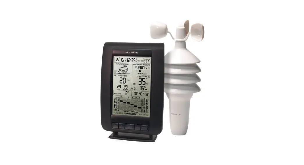 Saras 00634a3 Acurite Wireless Weather Station With Wind Sensor Instruction Manual