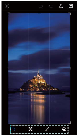 Editing a screenshot